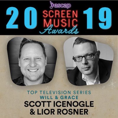 Scott Icenogle Lion Rosner ASCAP Award Air-Edel