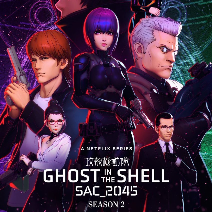 Ghost In The Shell Sac Season 2 Netflix Releases 'Ghost in the Shell SAC_2045' Season 2 - Air Edel